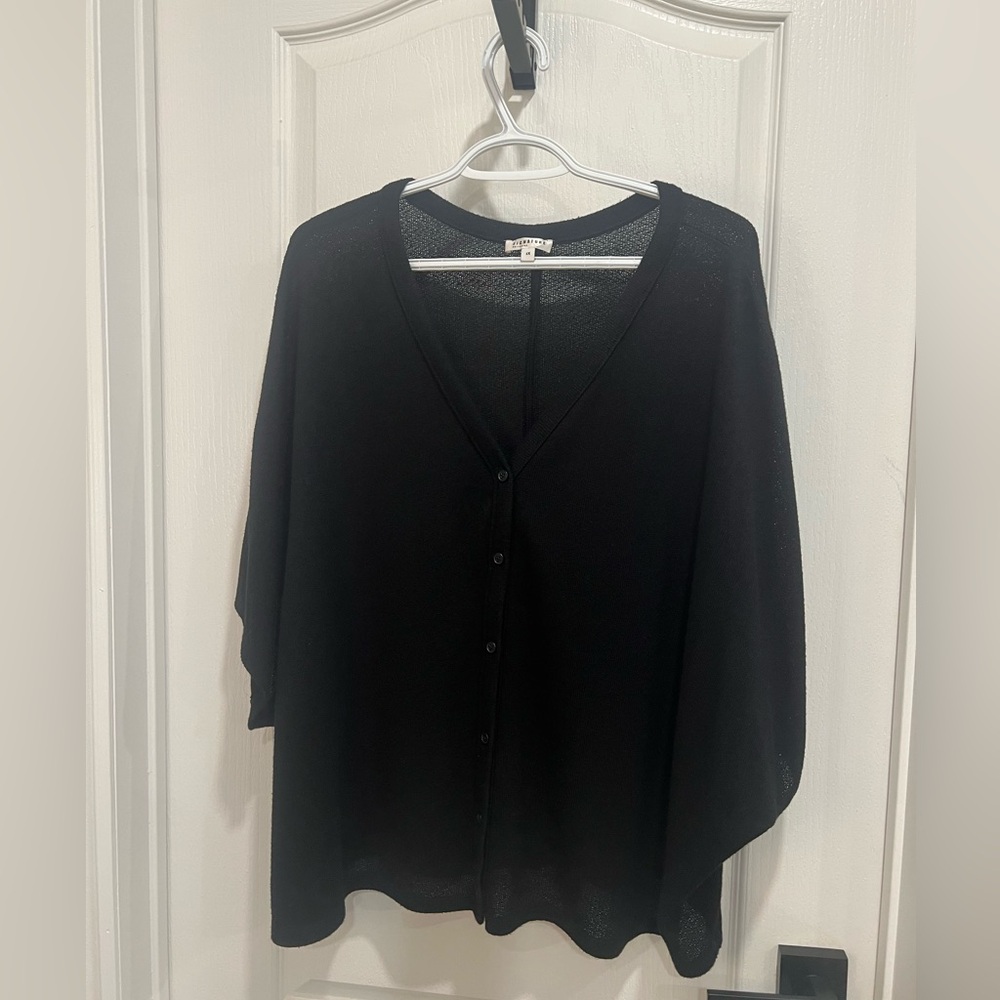 Reitman’s Black V-Neck Cardigan